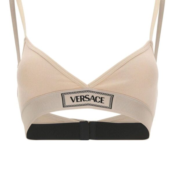 Versace  Logo patch Bra