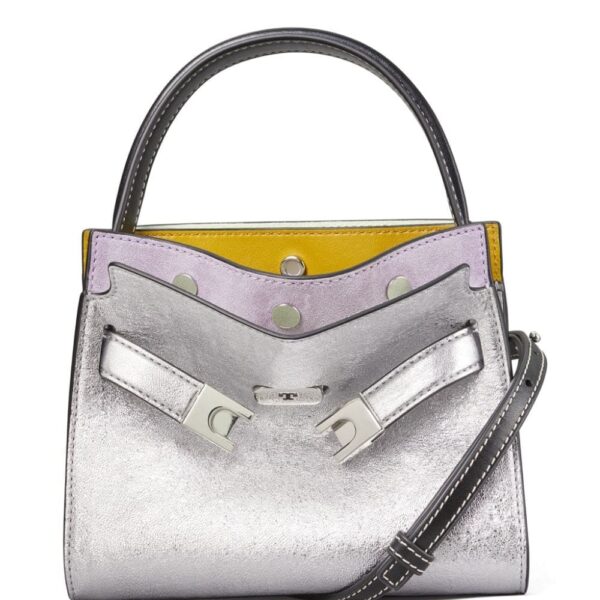 Tory Burch Lee Radziwill Petite Double leather tote bag