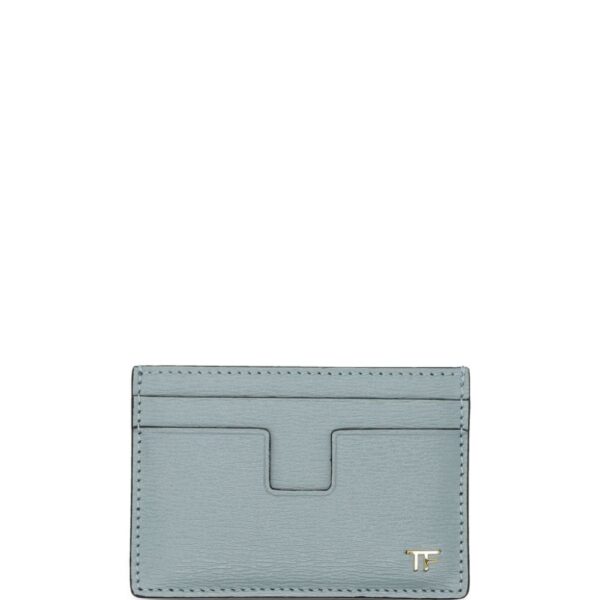 TOM FORD logo plaque leather cardholder