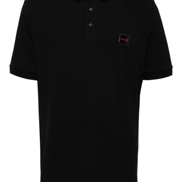 HUGO  logo-appliqué polo shirt
