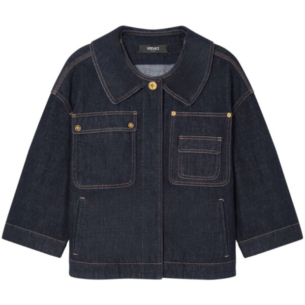 Versace  Medusa denim jacket