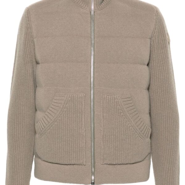 Moncler  knit-panels jacket
