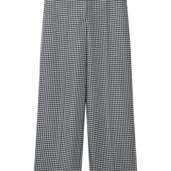 Stella McCartney  checked straight-leg trousers