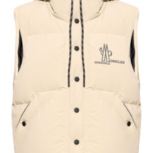 Moncler Grenoble  logo-print padded jacket