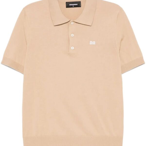 DSQUARED2  logo-patch polo shirt