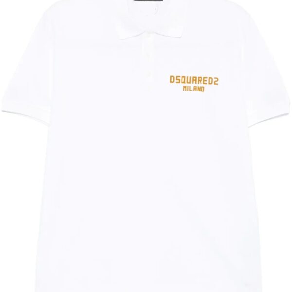 DSQUARED2  logo-appliqué polo shirt