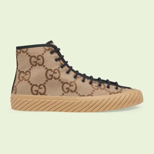 Gucci Men’s high-top maxi GG sneaker