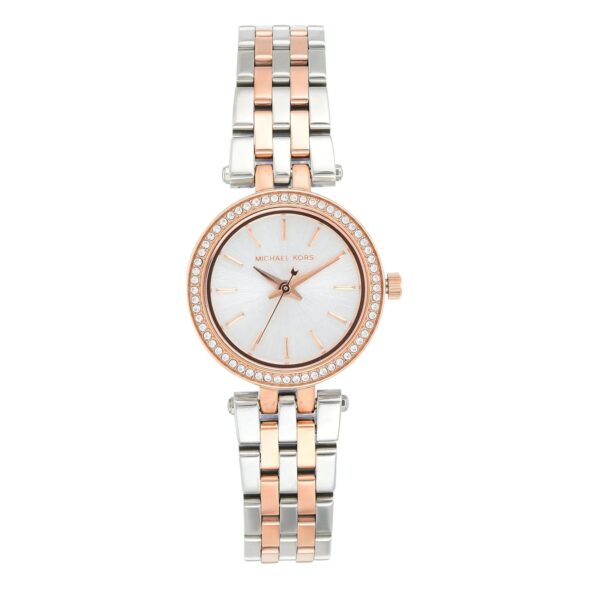 Michael Kors Women Petite Darci Two Tone Watch MK3298
