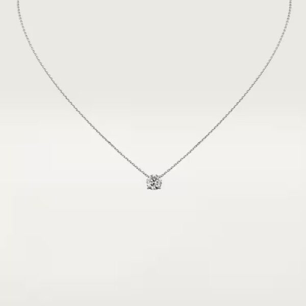 Cartier 1895 pendant, brilliant-cut diamond