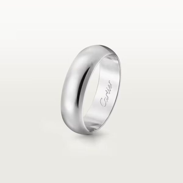 Cartier 1895 wedding band, 5 mm width