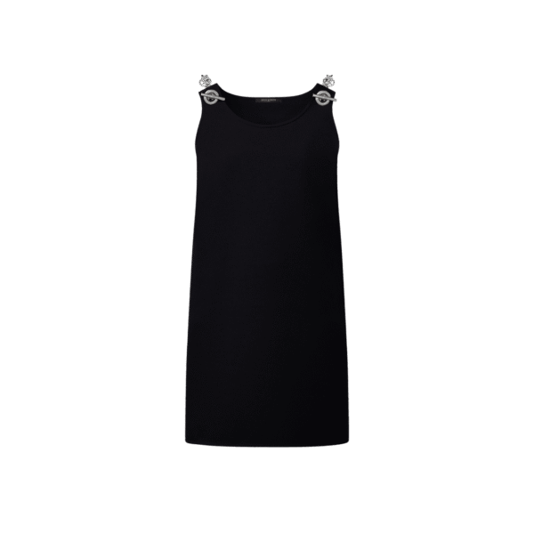 Louis Vuitton Chain Strap Technical Gabardine Dress