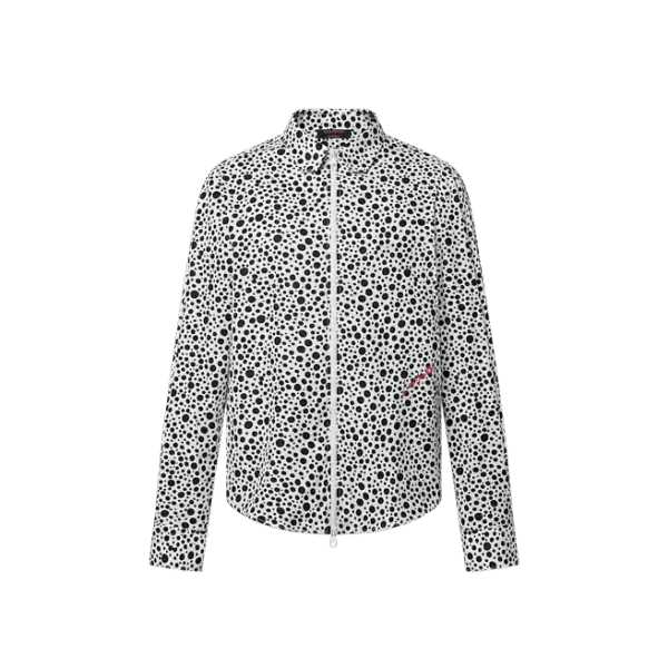 Louis Vuitton  LV x YK Infinity Dots Printed Zipped Shirt