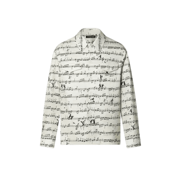 Louis Vuitton  Military Silk Shirt