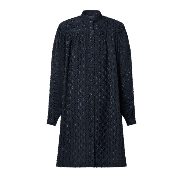 Louis Vuitton Reverse Monogram Fil Coupé Shirt Dress