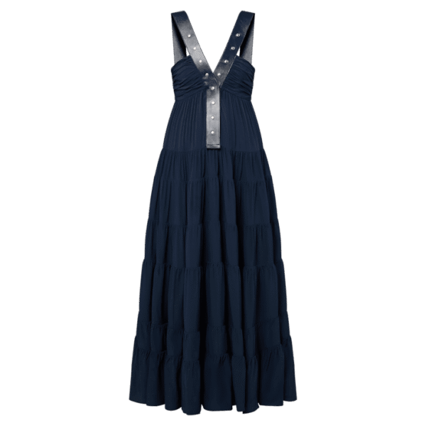 Louis Vuitton Snap Button Strap Dress